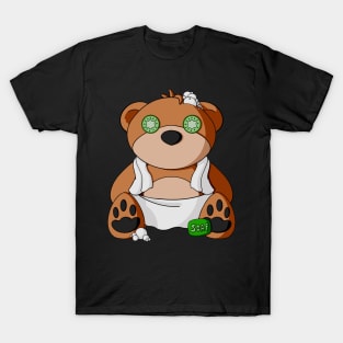 Spa Day Teddy Bear T-Shirt